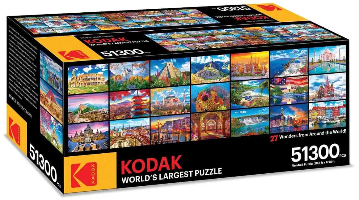 Kodak Announces the Largest Puzzle in the World Kodak Announces the Largest Puzzle in the World